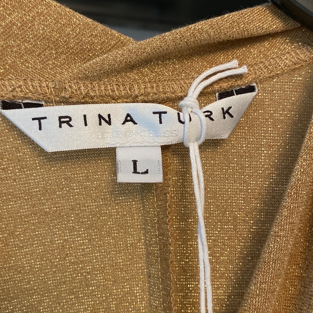 Trina Turk Golden Gown- NWT